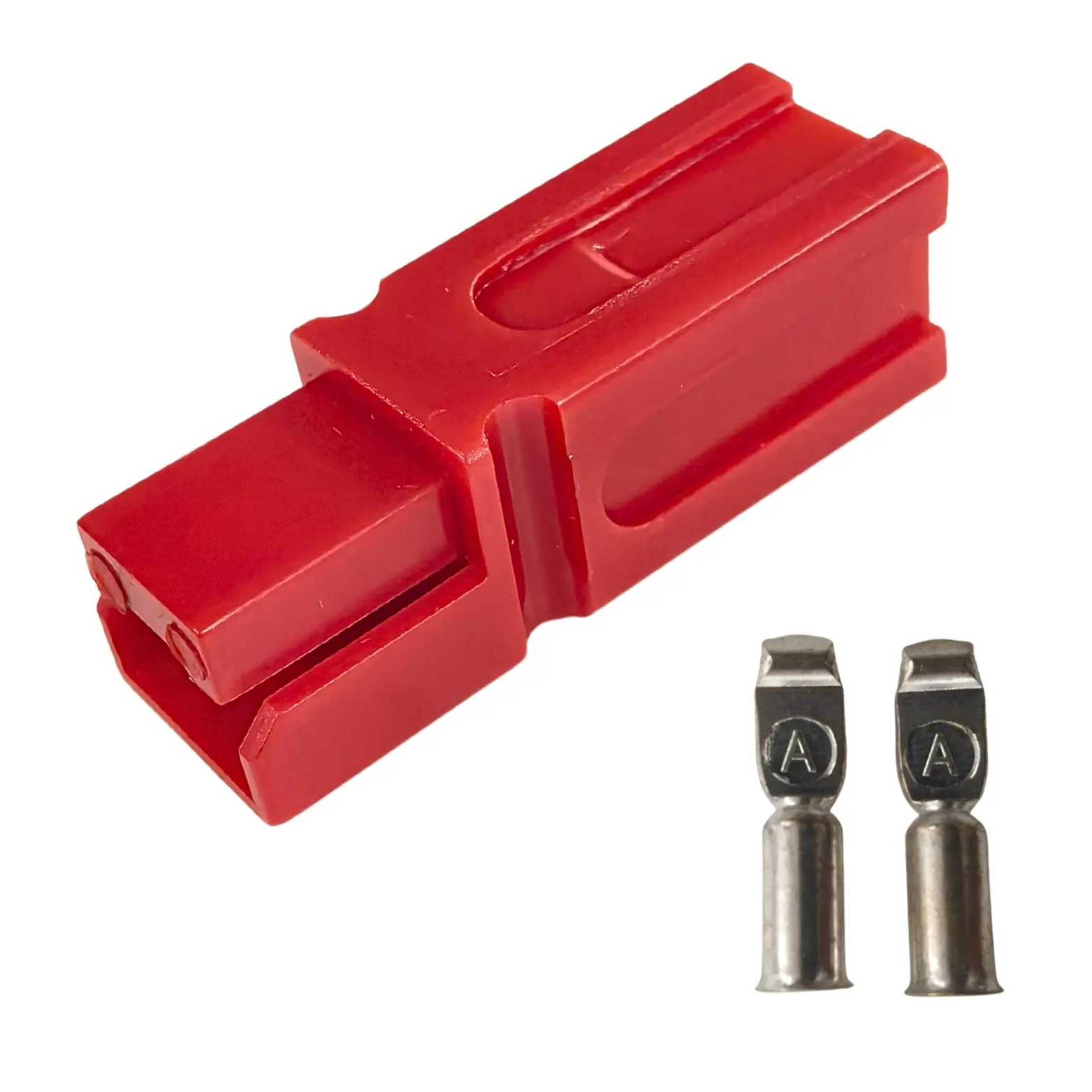 SINGLE POLE 75A CONNECTOR RED